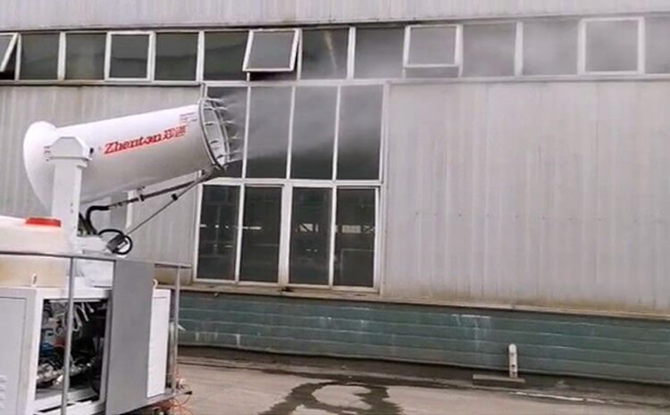 全自動遠程霧炮機有幾種常見的安裝方式？