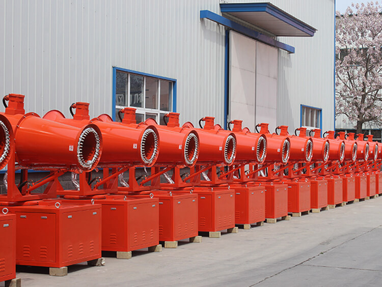 除塵霧炮機(jī)工業(yè)防塵系統(tǒng)的特點