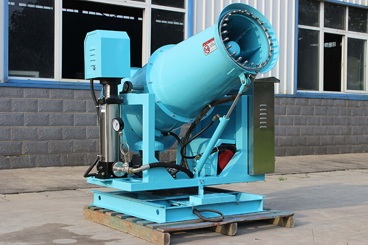 霧炮機在建筑工地起到什么樣的作用？