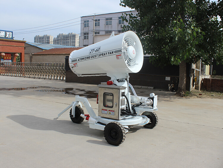 移動降塵霧炮機設備實拍
