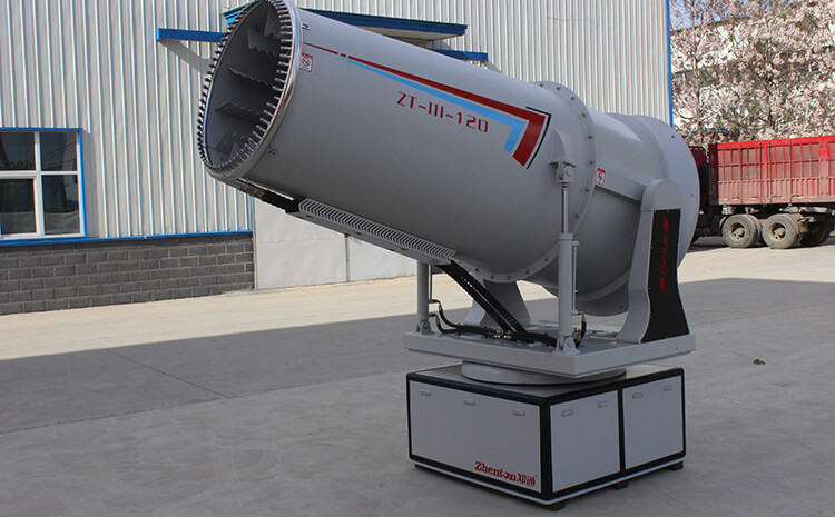 半自動霧炮機的工作原理以及使用范圍是什么？