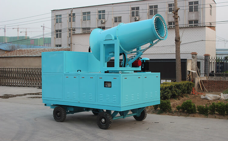 環(huán)保霧炮機怎樣實現(xiàn)霧霾治理？霧霾是怎樣形成的？