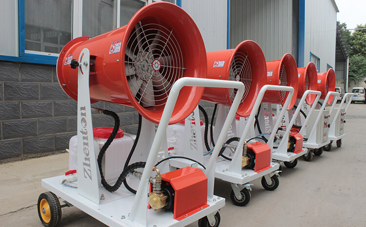 霧炮機的液壓系統(tǒng)及零部件有什么作用？