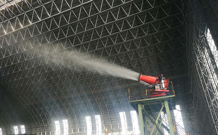 煤礦使用霧炮機效果怎么樣？