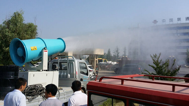 霧炮機的霧化水量小是什么原因致使的？如何解決？