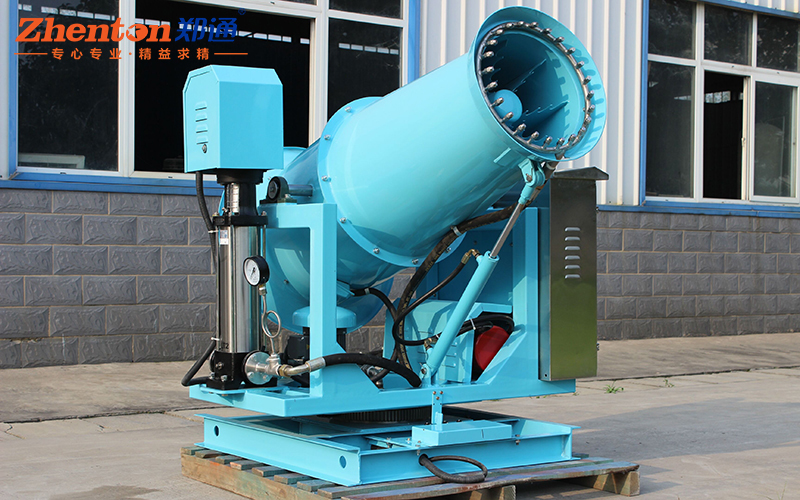 除塵霧炮機(jī)的噴霧系統(tǒng)有哪些作用？