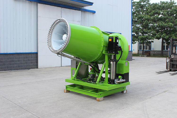 遠(yuǎn)程降塵霧炮機(jī)的工藝結(jié)構(gòu)及優(yōu)勢(shì)特點(diǎn)有哪些？