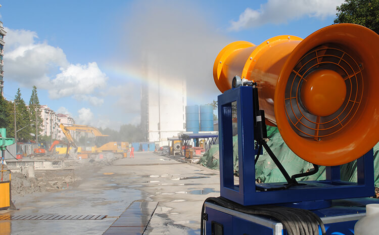 除塵霧炮機使用及維修注意事項有哪些？