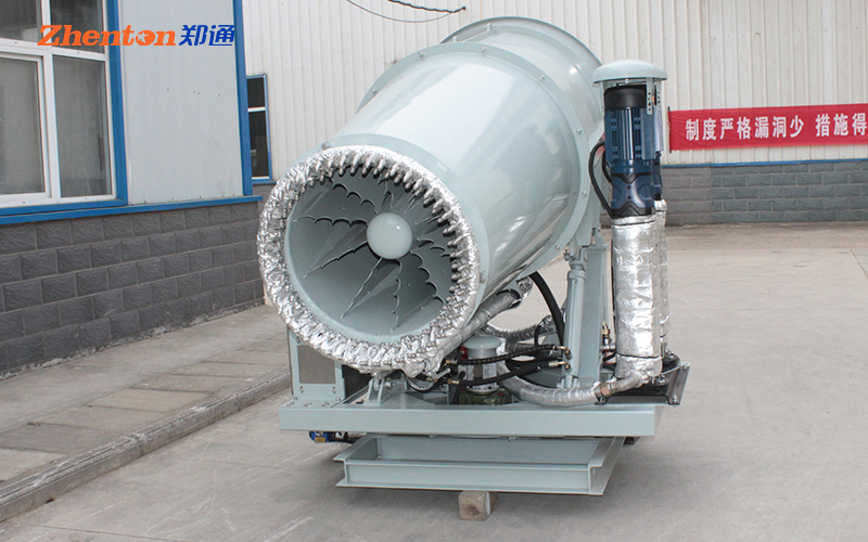 環保降塵霧炮機有哪些技術特點？