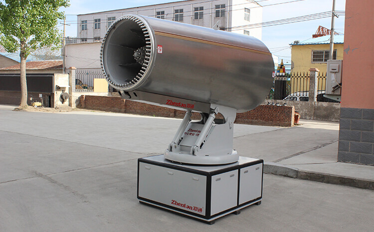 風筒直徑會影響除塵霧炮機的噴霧效果嗎？