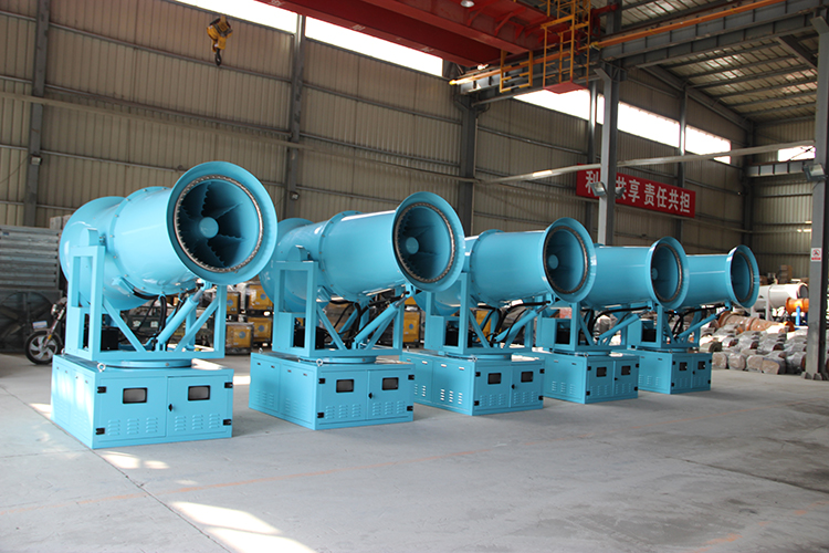 高壓遠程霧炮機有哪些降塵優勢？