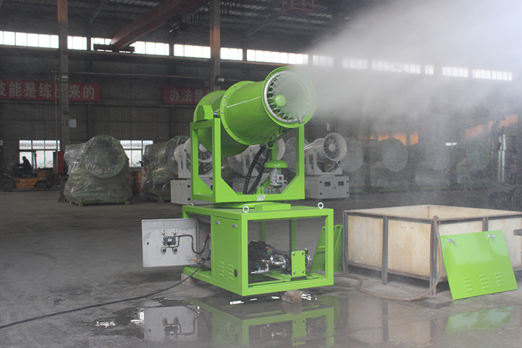 環保霧炮機如何治理工業粉塵？