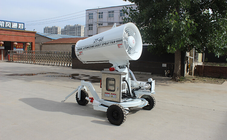 環保除塵霧炮機為什么被廣泛使用？