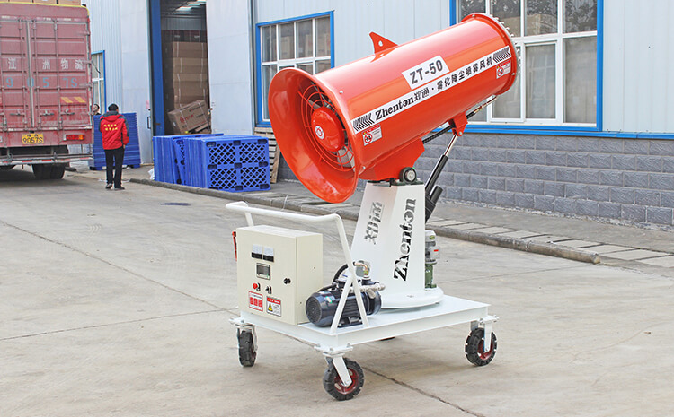 除塵霧炮機型號、動力及優勢