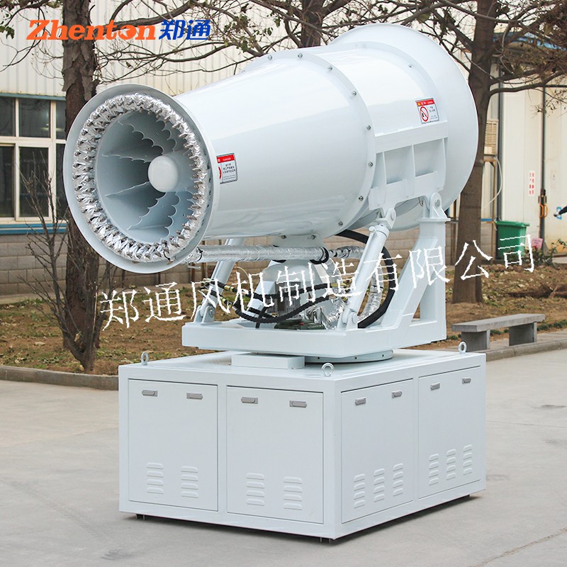 降塵炮霧機(jī)連接電源和水源時要注意什么？