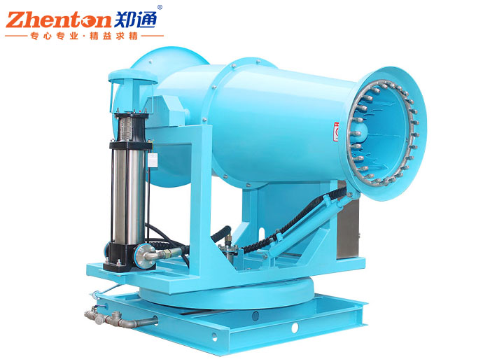 石料廠降溫抑塵用除塵霧炮機(jī)設(shè)備