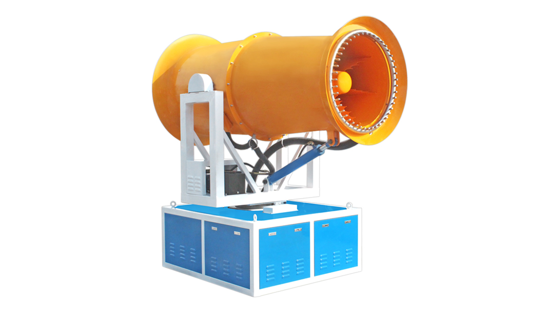 環保霧炮機除塵原理是什么？