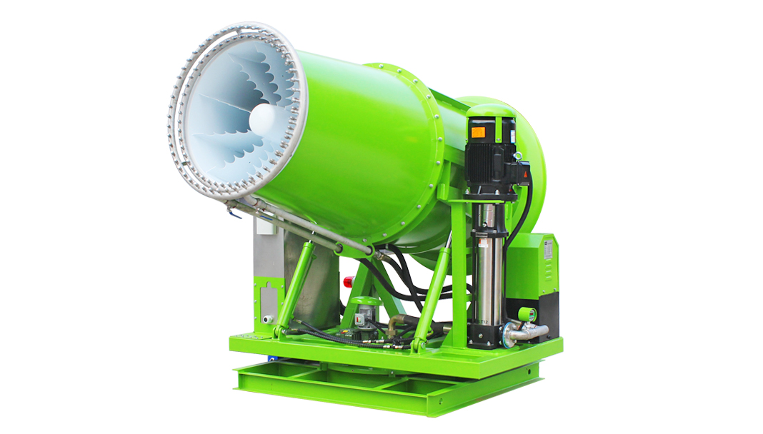 在工地用環(huán)保霧炮機能起到什么作用？