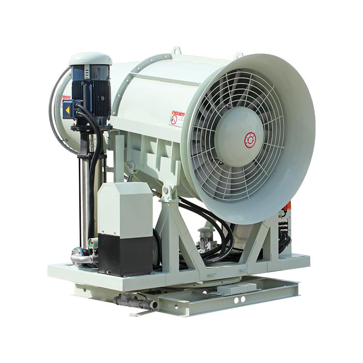 炮霧機如何實現上下左右旋轉？