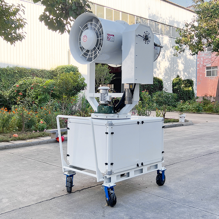 40米霧炮機一天消耗多少電？鄭通霧炮機廠家告訴您